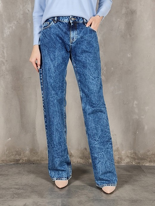 Джинсы Please синие